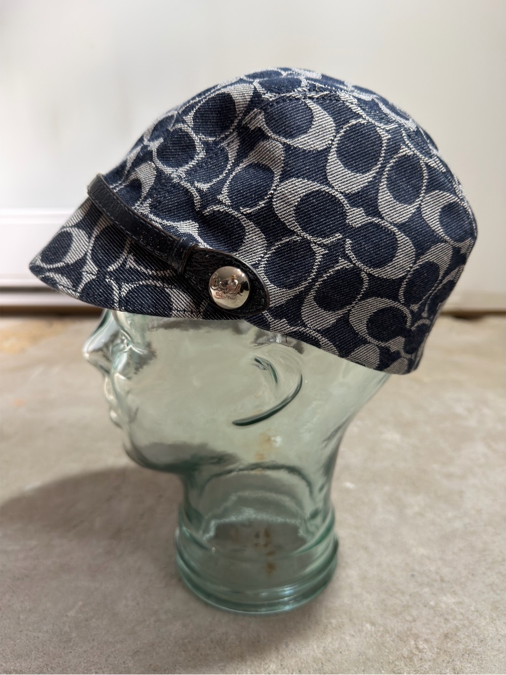 Vintage Coach Monogram Hat